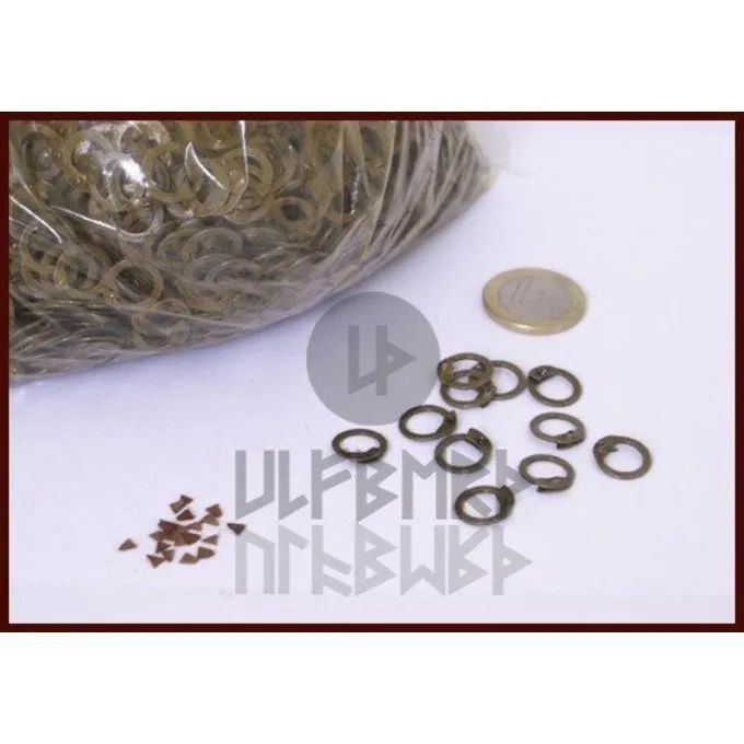 Ulfberth 1 Kg Flade Ringe, Kile Nitter, 8 Mm 4 Ulfberth 1 Kg Flade Ringe, Kile Nitter, 8 Mm - Billede 2