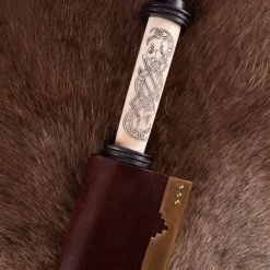 Deepeeka 10. århundredes Vikinge Scramasax Jellinge Stil 12 Deepeeka 10. århundredes Vikinge Scramasax Jellinge Stil -Svaerd Salg 10 arhundredes vikinge scramasax jellinge stil 4