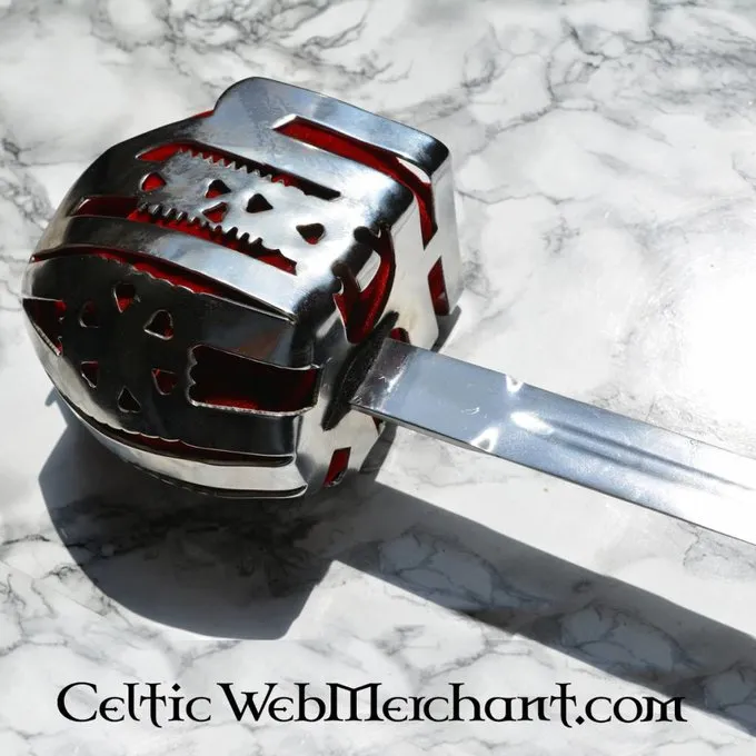 Deepeeka Basket Hilted Broadsword Culloden, Glasgow Kurv 3 Deepeeka Basket Hilted Broadsword Culloden, Glasgow Kurv