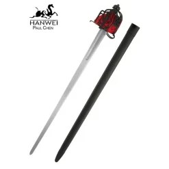 Hanwei Battle-Ready Basket Hilt Broadsword 5 Hanwei Battle-Ready Basket Hilt Broadsword -Svaerd Salg battle ready basket hilt broadsword 1