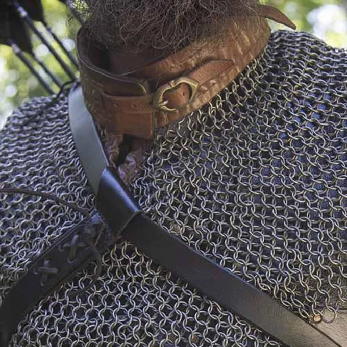 Epic Armoury Bishop Kappe, Ringbrynje Krave 4 Epic Armoury Bishop Kappe, Ringbrynje Krave - Billede 2