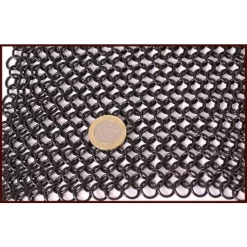 Brynjefrakke Med Mid-ærmer, Bruneret, 8 Mm -Svaerd Salg brynjefrakke med mid aermer bruneret 8 mm 2