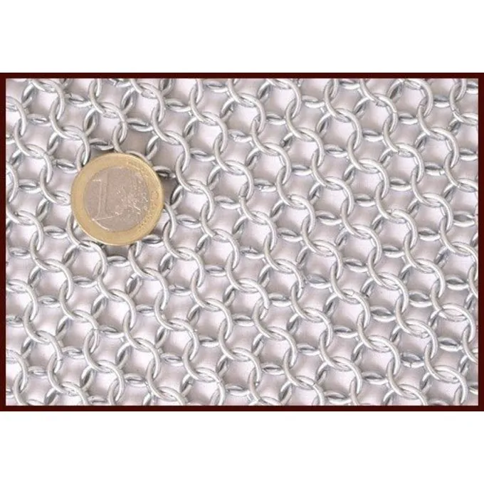 Brynjefrakke Med Mid-ærmer, Galvaniseret, 8 Mm 5 Brynjefrakke Med Mid-ærmer, Galvaniseret, 8 Mm - Billede 3