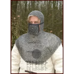 Ulfberth Coif Med Firkantet Visir, 8 Mm -Svaerd Salg coif med firkantet visir 8 mm 2