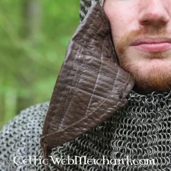 Ulfberth Coif Med Trekantede Visir, Runde Ringe - Runde Nitter, 8 Mm -Svaerd Salg coif med trekantede visir runde ringe runde nitter 2