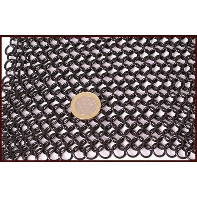 Coif Med Trekantede Visir, Sværtet, 8 Mm 4 Coif Med Trekantede Visir, Sværtet, 8 Mm - Billede 2