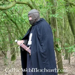 Coif Med Trekantede Visir, Sværtet, 8 Mm 12 Coif Med Trekantede Visir, Sværtet, 8 Mm -Svaerd Salg coif med trekantede visir svaertet 8 mm 4