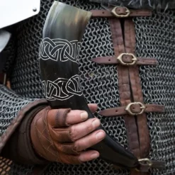 Epic Armoury Drikke Horn Tara Med Celtic Knob, Lys -Svaerd Salg drikke horn tara med celtic knob lys 5