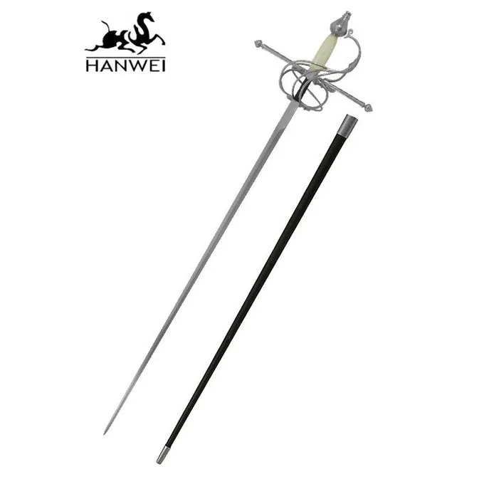 Hanwei Fejet Hilt Rapier Med Knoggreb 4 Hanwei Fejet Hilt Rapier Med Knoggreb - Billede 2