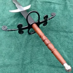 Flamberge Med Træ Greb