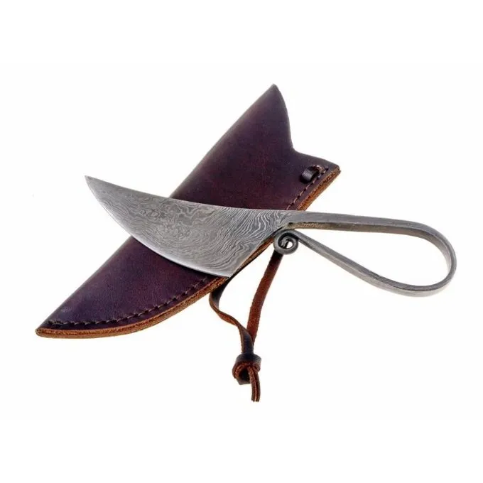 Forhistorisk Knivdamast Stål 3 Forhistorisk Knivdamast Stål