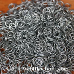 Forzinkede Kæde Mail Ringe, 1 Kg