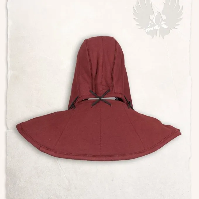 Mytholon Gambeson Findes Hætte Og Krave Arthur, Bordeaux 4 Mytholon Gambeson Findes Hætte Og Krave Arthur, Bordeaux - Billede 2