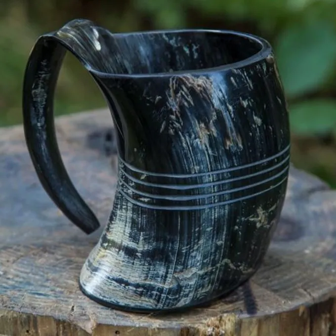 Epic Armoury Horn Kop Shetland, Mørke 4 Epic Armoury Horn Kop Shetland, Mørke - Billede 2