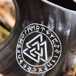 Deepeeka Hornkopp Valknut -Svaerd Salg hornkopp valknut 3