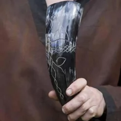 Epic Armoury Keltisk Drikkehorn 0,5L, Mørk -Svaerd Salg keltisk drikkehorn 05l mork 1