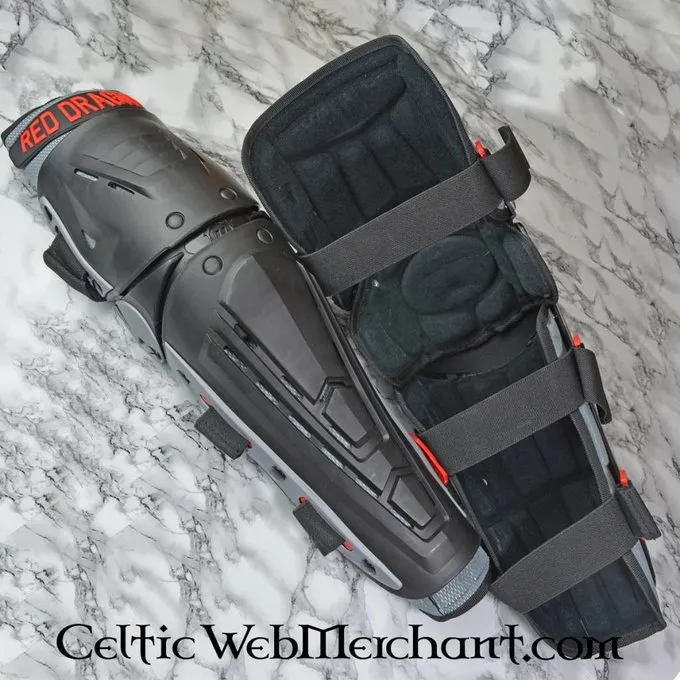 Red Dragon Knæ Og Benskinner 5 Red Dragon Knæ Og Benskinner - Billede 3