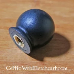 Red Dragon Knap Voor Kurv Hilted Trainingszwaard Sort -Svaerd Salg knap voor kurv hilted trainingszwaard sort 2