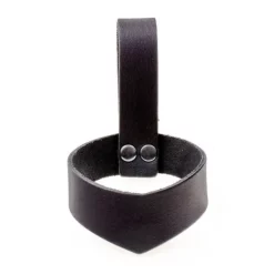 Læder Drikkehorn Holder 0,4 - 0,5L, Sort -Svaerd Salg laeder drikkehorn holder 04 05l sort 1