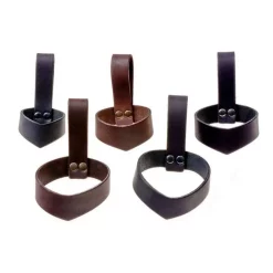 Læder Drikkehorn Holder 0,7 L, Sort -Svaerd Salg laeder drikkehorn holder 07 l sort 2