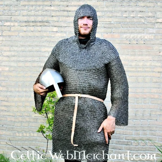 Ulfberth Langærmet Brynjefrakke, 8 Mm 4 Ulfberth Langærmet Brynjefrakke, 8 Mm - Billede 2