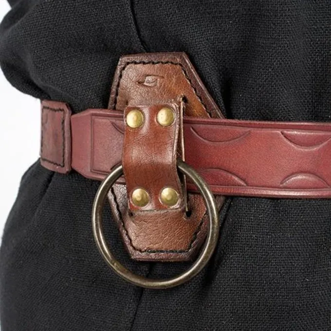 Epic Armoury LARP Sværdholder Med Ring, Brun 3 Epic Armoury LARP Sværdholder Med Ring, Brun