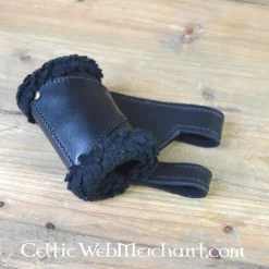 Epic Armoury LARP Sword Holder, Læder, Med Pels, Venstrehåndet -Svaerd Salg larp sword holder laeder med pels venstrehandet 3
