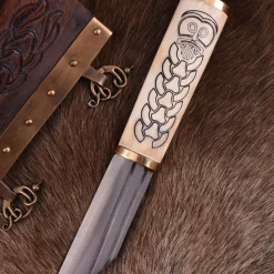 Deepeeka Lille Nordisk Vikingesex Med Dekoreret Knoglegreb -Svaerd Salg lille nordisk vikingesex med dekoreret knoglegreb 2