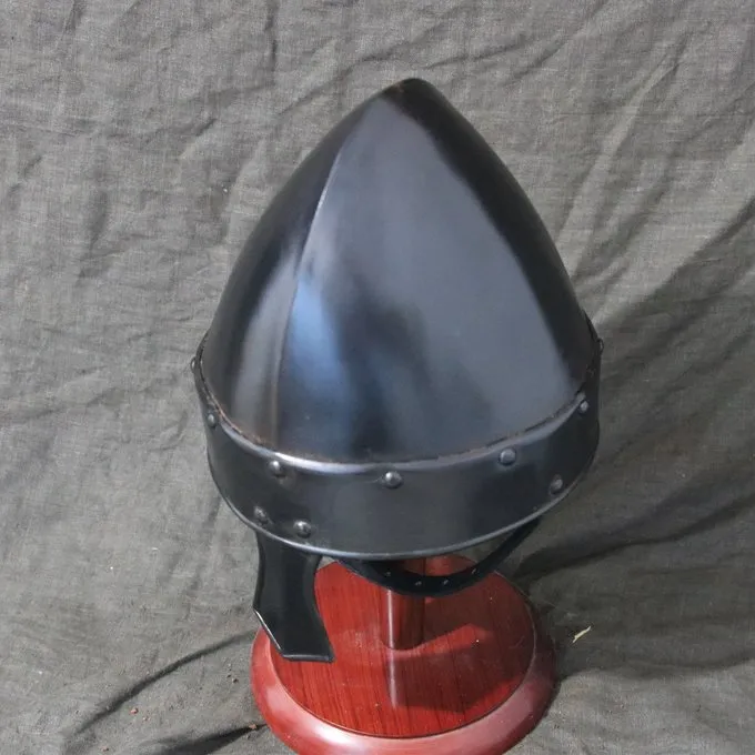 Mytholon Norman Nasal Hjelm Baldric Bruneret 4 Mytholon Norman Nasal Hjelm Baldric Bruneret - Billede 2