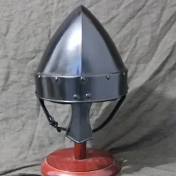 Mytholon Norman Nasal Hjelm Baldric Bruneret 9 Mytholon Norman Nasal Hjelm Baldric Bruneret -Svaerd Salg norman nasal hjelm baldric bruneret 3