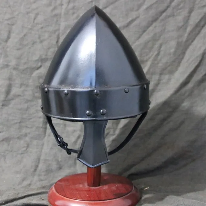 Mytholon Norman Nasal Hjelm Baldric Bruneret 6 Mytholon Norman Nasal Hjelm Baldric Bruneret - Billede 4