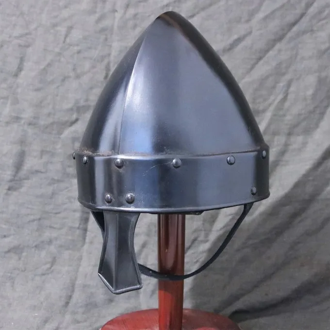 Mytholon Norman Nasal Hjelm Baldric Bruneret 3 Mytholon Norman Nasal Hjelm Baldric Bruneret