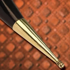 Windlass Steelcrafts Pagan Drikkehorn Mabon Med Læder Indehaveren -Svaerd Salg pagan drikkehorn mabon med laeder indehaveren 3