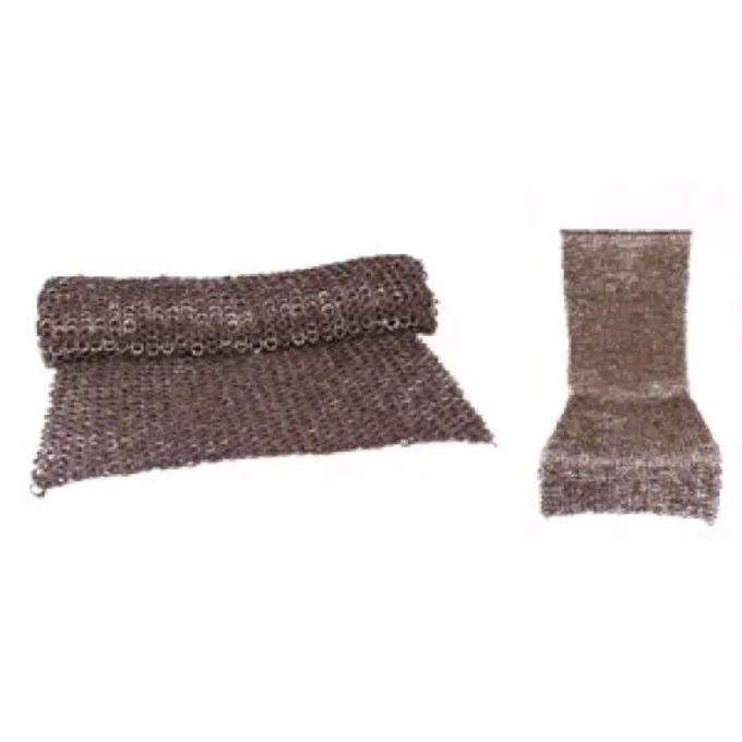 Ulfberth Ringbrynje Skørt, Flade Ringe-Runde Nitter, 8 Mm 3 Ulfberth Ringbrynje Skørt, Flade Ringe-Runde Nitter, 8 Mm