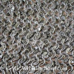 Ulfberth Ringbrynje Skulder Stykke, Runde Ringe - Runde Nitter, 8 Mm 7 Ulfberth Ringbrynje Skulder Stykke, Runde Ringe - Runde Nitter, 8 Mm -Svaerd Salg ringbrynje skulder stykke runde ringe runde nitter 2