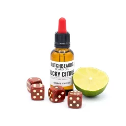 DutchBeards Skæg Olie Lucky Citrus -Svaerd Salg skaeg olie lucky citrus 1