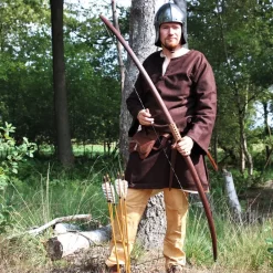 Skytte Bue Nyopførelse / Larp, ​​50" (127 Cm) Mørkebrun, 25 Lbs