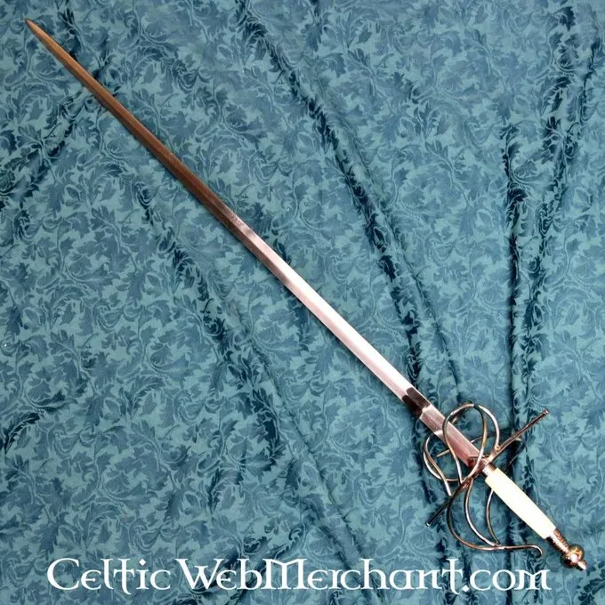 Deepeeka Tysk Rapir Med Knogle Greb 4 Deepeeka Tysk Rapir Med Knogle Greb - Billede 2