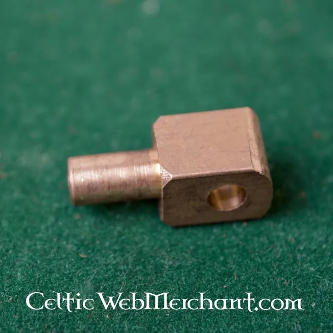 Vervelles, Messing Stifter Til Bascinet Hjelme Og Rustninger, Sæt Med 12 4 Vervelles, Messing Stifter Til Bascinet Hjelme Og Rustninger, Sæt Med 12 - Billede 2