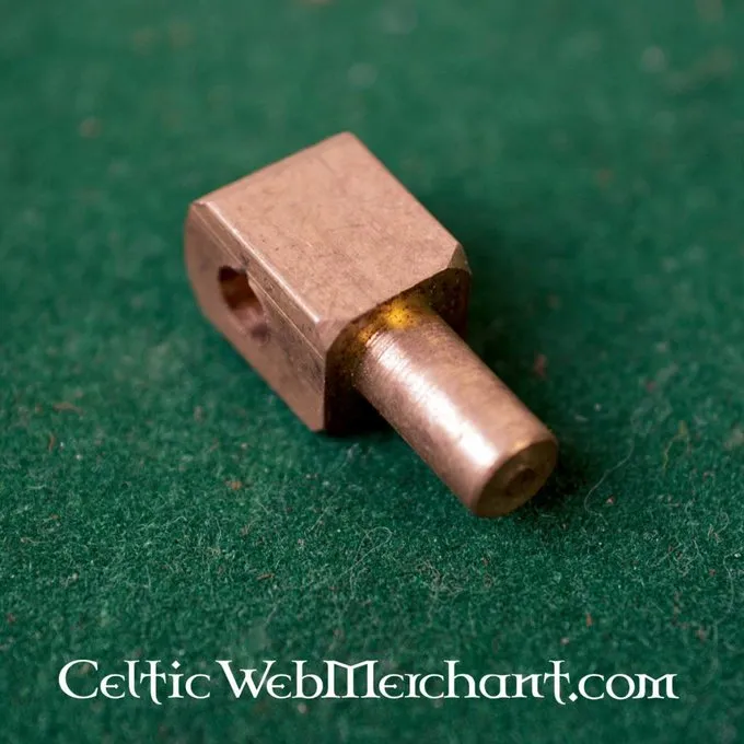 Vervelles, Messing Stifter Til Bascinet Hjelme Og Rustninger, Sæt Med 12 5 Vervelles, Messing Stifter Til Bascinet Hjelme Og Rustninger, Sæt Med 12 - Billede 3