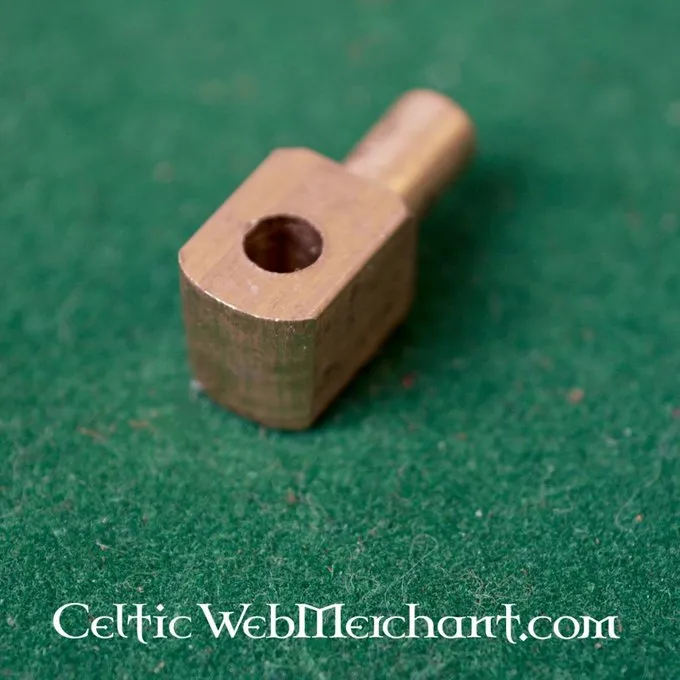 Vervelles, Messing Stifter Til Bascinet Hjelme Og Rustninger, Sæt Med 12 6 Vervelles, Messing Stifter Til Bascinet Hjelme Og Rustninger, Sæt Med 12 - Billede 4