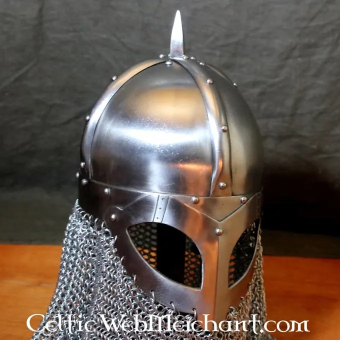 Deepeeka Viking Hjelm Med Chainmail 6 Deepeeka Viking Hjelm Med Chainmail - Billede 5