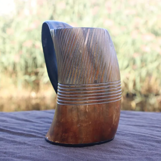 Epic Armoury Viking Horn Kop Hofstadir, 0,6L 4 Epic Armoury Viking Horn Kop Hofstadir, 0,6L - Billede 2