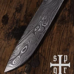 SPQR Viking Seax Roskilde, Damaskus Stål -Svaerd Salg viking seax roskilde damaskus stal 2