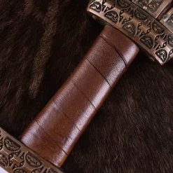 Deepeeka Viking Sværd ø Eigg, Læder Greb, Hærdet -Svaerd Salg viking svaerd o eigg laeder greb haerdet 4