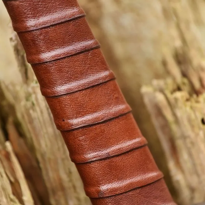 Ulfberth Vikinge-sværd Med Fliget Knæk Kampklar, Kort 7 Ulfberth Vikinge-sværd Med Fliget Knæk Kampklar, Kort - Billede 5