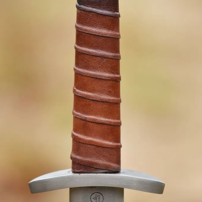 Ulfberth Vikinge-sværd Med Fliget Knæk Kampklar, Kort 8 Ulfberth Vikinge-sværd Med Fliget Knæk Kampklar, Kort - Billede 6