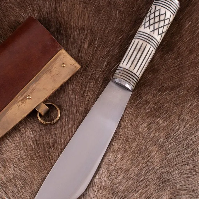 Deepeeka Vikingsax Med Knoglegreb 5 Deepeeka Vikingsax Med Knoglegreb - Billede 3