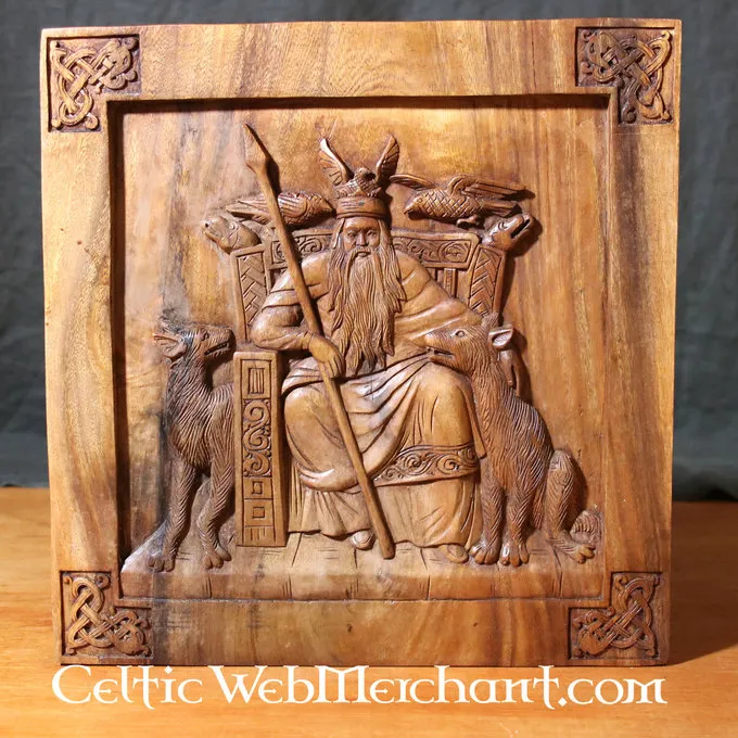 Wooden Væg Dekoration Odin 6 Wooden Væg Dekoration Odin - Billede 4